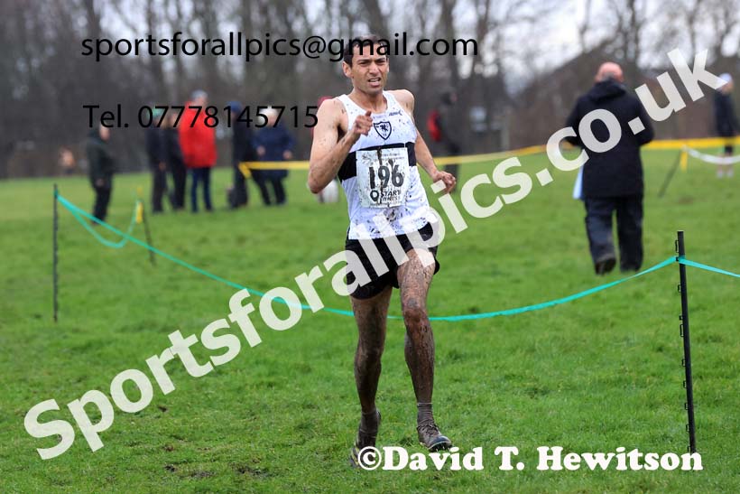 Senior mens 2023 North Eastern Cross Country Champs., Temple Park, South Shields. Photo: David T. Hewitson/Sports for All Pics